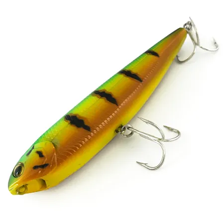 Bass Pro Shops XPS Slim Dog Ytbete, Peacock, 12g, Stickbait, #7402