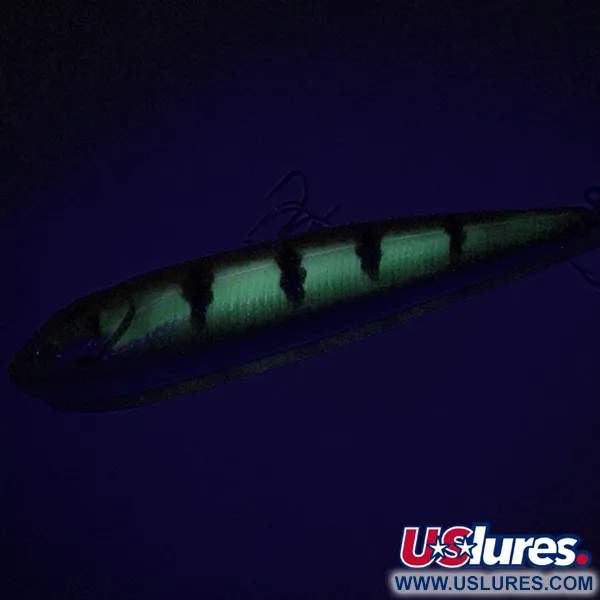 Bass Pro Shops XPS Slim Dog Ytbete, Peacock, 12g, Stickbait, #7402