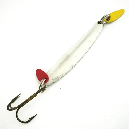 Bay de Noc Swedish Pimple Pirk, Vit pärlemor, 7g, Lockblad, #7407