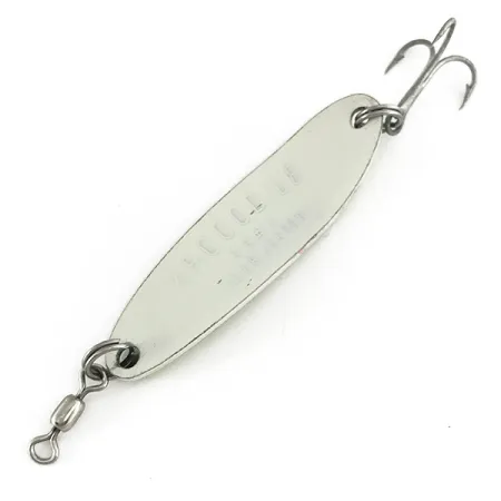 Luhr Jensen Krocodile Die #3 Glow Skeddrag, Vit / Grön, 14g, #7410