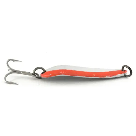 Luhr Jensen Krocodile Die #4 UV Skeddrag, Nickel / Röd, 19g, UV, #7411