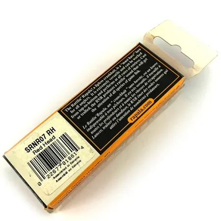 Rapala Rattl'n RAP Lipless Crankbait, Red Head, 16g, Sjunkande, #SRNR07 RH