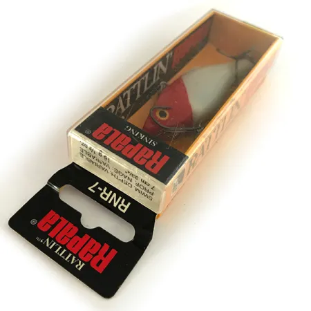 Rapala Rattl'n RAP Lipless Crankbait, Red Head, 16g, Sjunkande, #SRNR07 RH