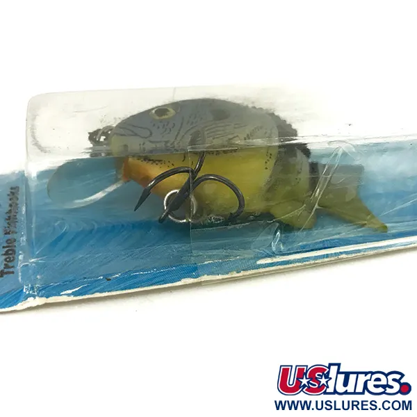 Possum Lures Pan Fish Wobbler, Pumpkinseed, 12g, Eagle Claw, #7426
