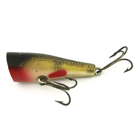 Creek Chub Plunker Popper, Guldfjäll, 5,5g, Ytbete, #7431