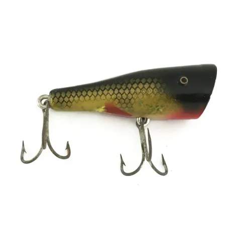Creek Chub Plunker Popper, Guldfjäll, 5,5g, Ytbete, #7431