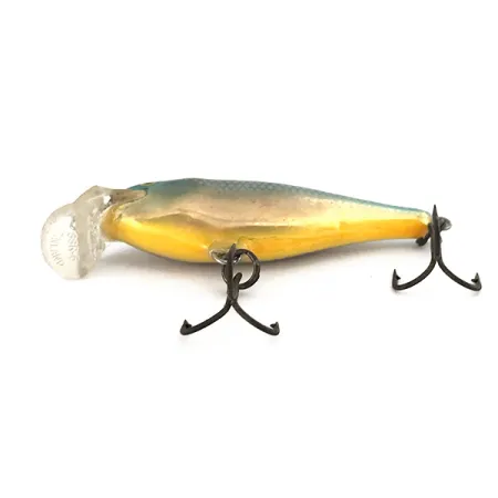 Rapala Shallow Shad Rap Wobbler, Blå/Guld, 5g, Balsa, #7439