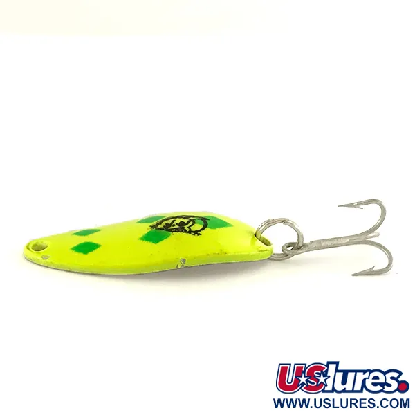 Eppinger Dardevle Devle Dog 5200 UV Skeddrag, Gul/Grön, 7g, UV, #7452