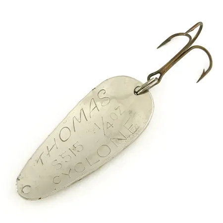 Thomas Cyclone Skeddrag, Silver / Röd / Vit, 7g, Fjällmönster, #7454