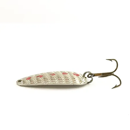 Thomas Cyclone Skeddrag, Silver / Röd / Vit, 7g, Fjällmönster, #7454