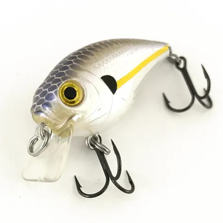 H2O XPRESS Crankbait, Vit/Gul, 6g, Rassel, #7456