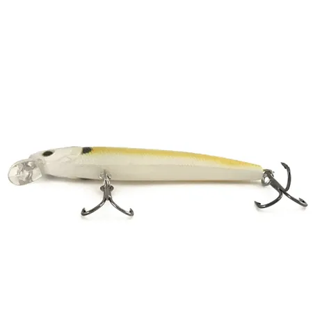Matzuo Phantom Minnow Suspending Jerkbait, Gul/Vit, 5g, Rassel, #7457