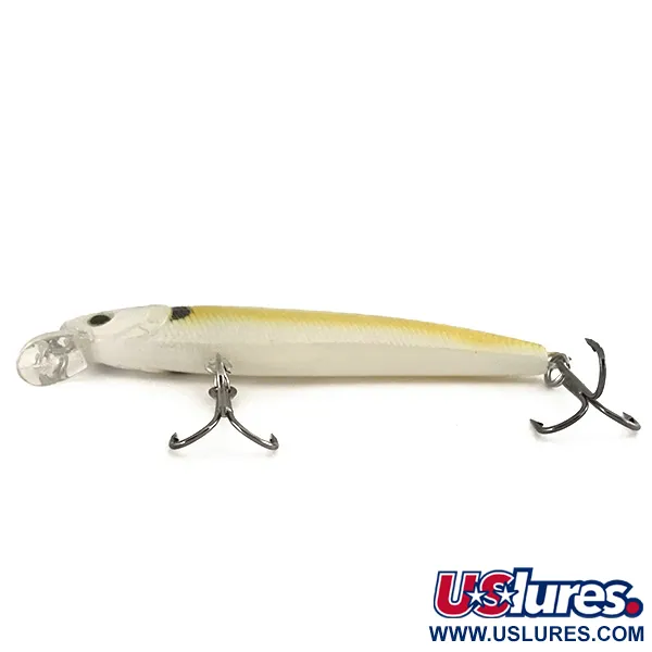 Matzuo Phantom Minnow Suspending Jerkbait, Gul/Vit, 5g, Rassel, #7457