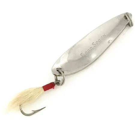 Acme Fiord Spoon Skeddrag, Nickel / Blå, 7g, Enkelkrok, #7467