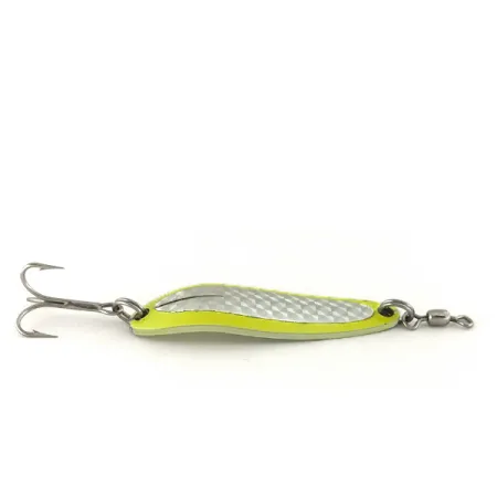 Luhr Jensen Krocodile Die #3 UV Skeddrag, Chartreuse, 10g, UV, #7468