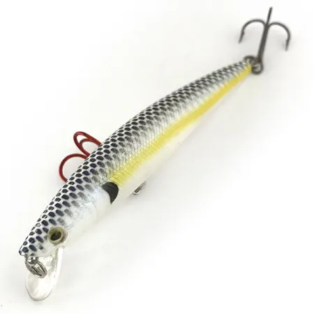 Matzuo Phantom Minnow Wobbler, Silver/Gul, 9g, Suspending, #7473