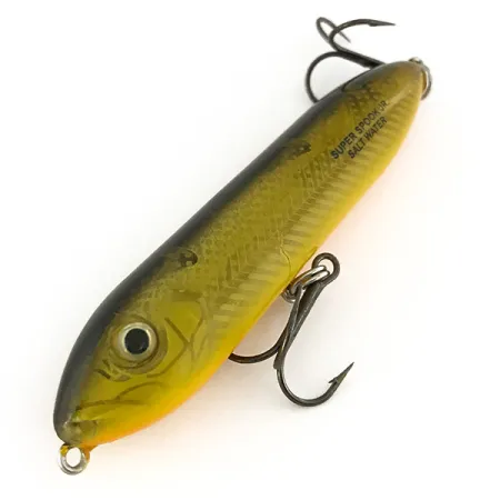 Heddon Excalibur Super Spook Saltwater, Oliv, 14g, Ytbete, #7475