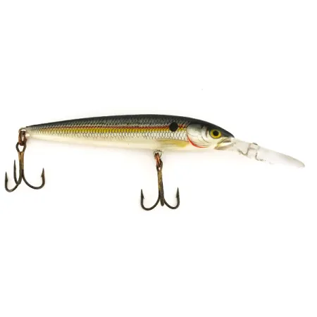 Rapala Down Deep Husky Jerk 10 Wobbler, Silver-Guld, 11g, #7476