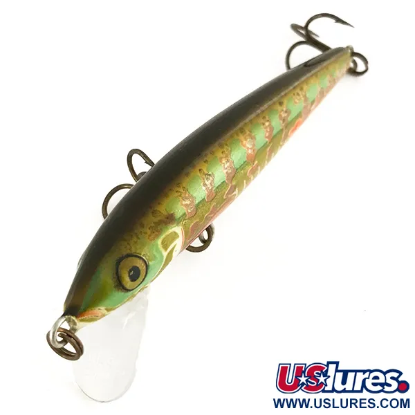 Rapala Husky Jerk Holo Wobbler, Holo Perch, 10g, Suspending, #7477