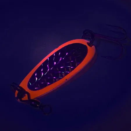 Luhr Jensen Krocodile UV Skeddrag, Röd / Svart, 9g, UV, #7485