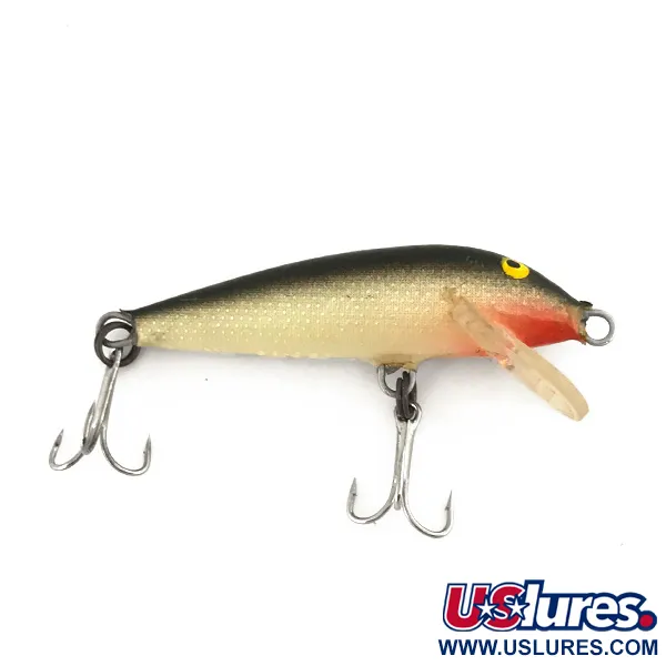 Rapala Original Floater F5 Wobbler, S (Silver), 2.5g, Balsa, #7493