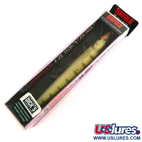 Rapala Husky Jerk HJ 14 Vobbler, Yellow Perch, 18g, svävande, #7498
