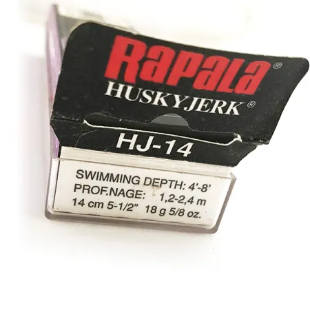 Rapala Husky Jerk HJ 14 Vobbler, Yellow Perch, 18g, svävande, #7498