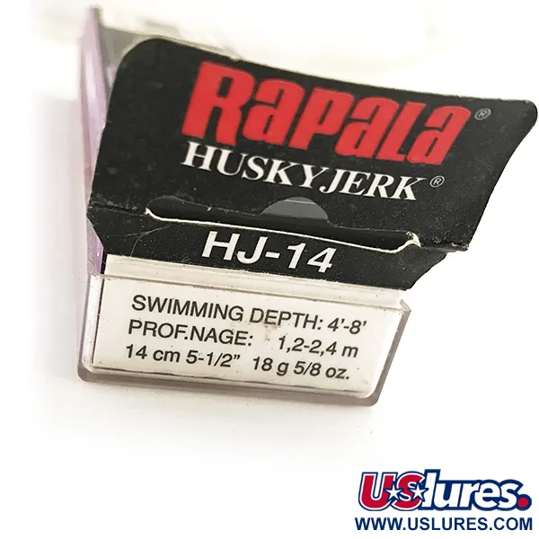 Rapala Husky Jerk HJ 14 Vobbler, Yellow Perch, 18g, svävande, #7498