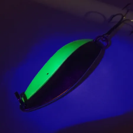 Seneca Little Cleo (Hula Girl) UV Skeddrag, Nickel/Grön, 21g, #7504