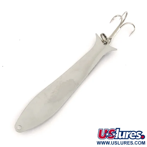 Acme Flash-King Wobble Skeddrag, Nickel / Blå, 7g, #7514