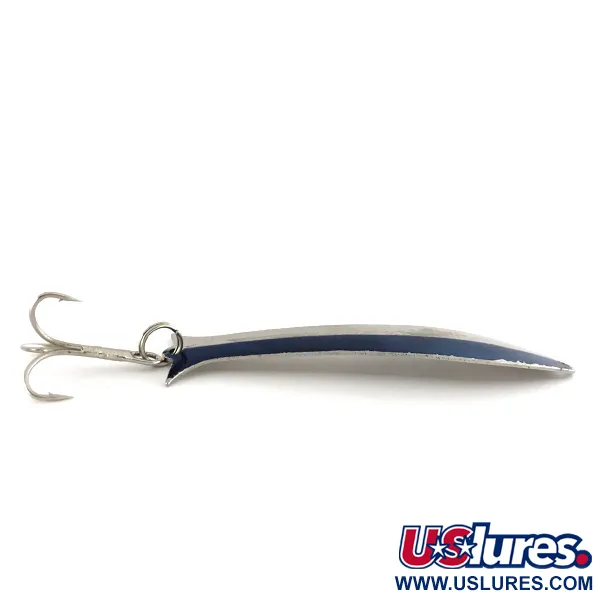 Acme Flash-King Wobble Skeddrag, Nickel / Blå, 7g, #7514