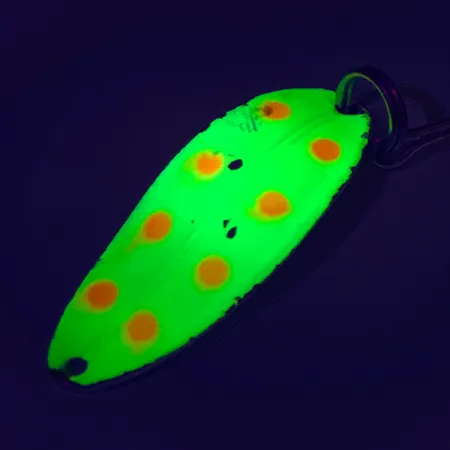 TODDCO Main liner UV Skeddrag, Gul/Röd/Nickel, 11g, UV, #7555