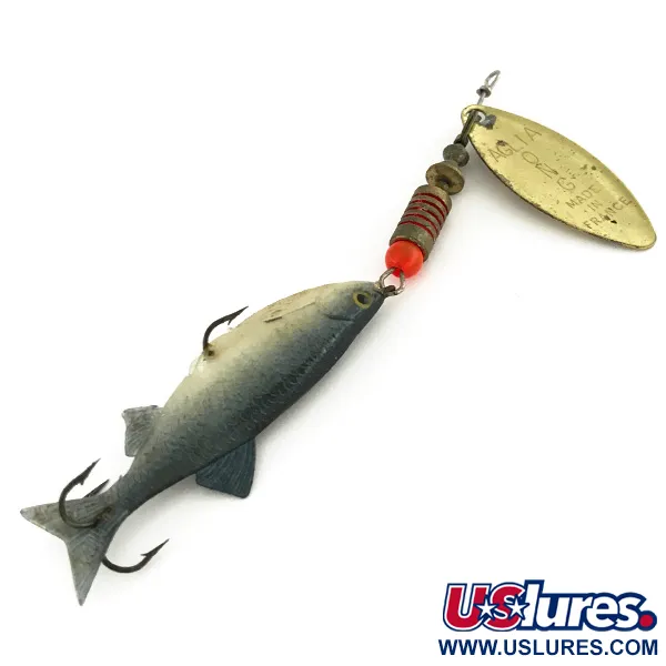 Mepps Aglia Long 2 Mino Spinnare, Mässing, 9g, Jiggkropp, #7563