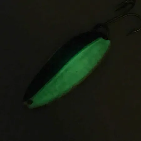 TODDCO Main Liner Glow Skeddrag, Vit / Blå / Nickel, 11g, Glow, #7571