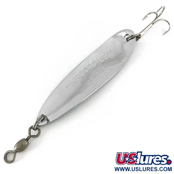 Luhr Jensen Krocodile Die #5 Skeddrag, Nickel, 23g, Distanskast, #7579