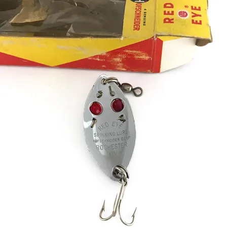 Hofschneider Red Eye Skeddrag, Nickel / Röda Ögon, 6,5g, #7583