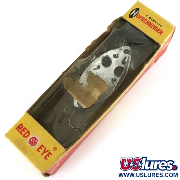 Hofschneider Red Eye Skeddrag, Nickel / Röda Ögon, 6,5g, #7583