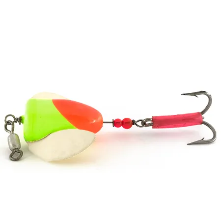 Yakima Bait Spin-n-Glo UV Lockbete, Orange / Chartreuse, 7g, UV, #7584
