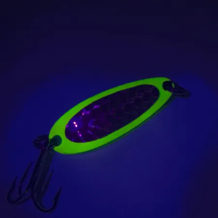 Luhr Jensen Krocodile UV Skeddrag, Yellow, 9g, UV-reaktivt, #7604