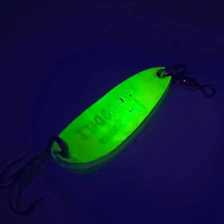 Luhr Jensen Krocodile UV Skeddrag, Yellow, 9g, UV-reaktivt, #7604