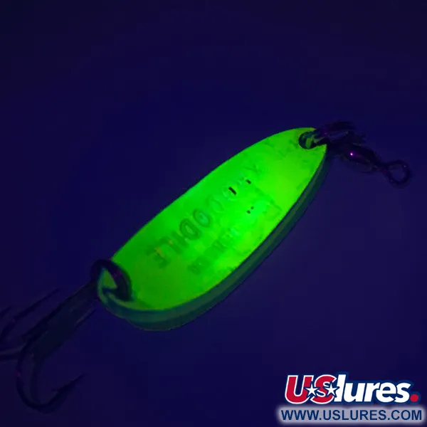 Luhr Jensen Krocodile UV Skeddrag, Yellow, 9g, UV-reaktivt, #7604