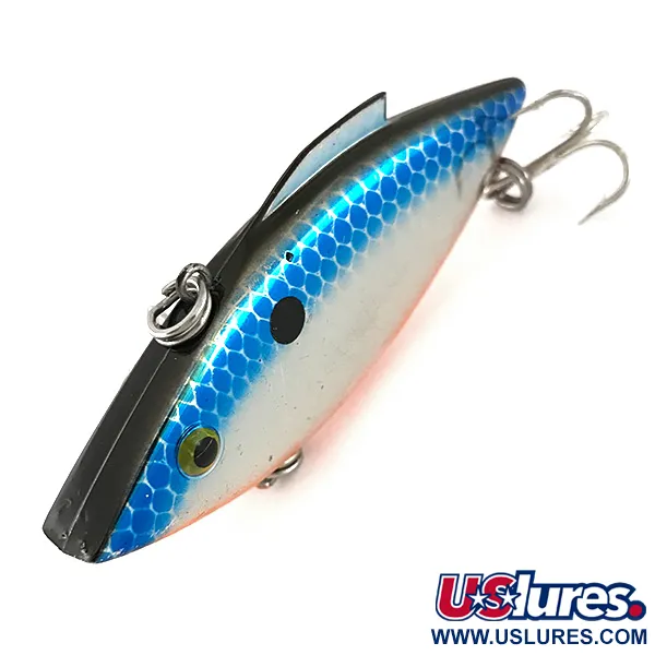 Bill Lewis Rat-L-Trap UV Lipless Crankbait, RTSY1 Nickel Shad, 14g, #7616