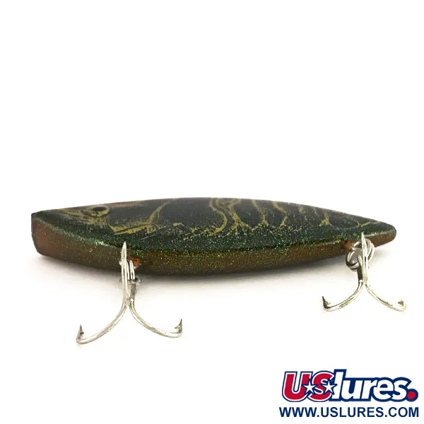 Bill Lewis Rat-L-Trap, 14g, Guld/Grön, Lipless Crankbait #16070