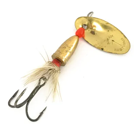 Blue Fox Bullet Vibrax 1 Foxtail Spinnare, Mässing, 5g, Fjäderkrok, #7627