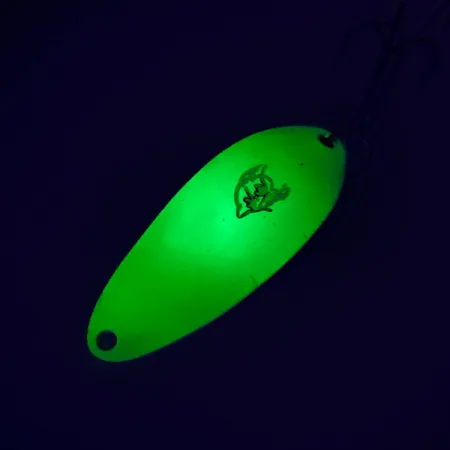 Eppinger Dardevle Devle Dog 5300 UV Skeddrag, Gul/Grön/Nickel, 10g, #7636