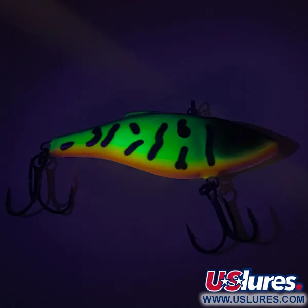 Rapala Rattl'n RAP UV Lipless Sjunkande, Fire Tiger, 16g, UV-glöd, #7641
