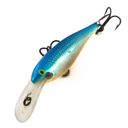 Rapala Shad Rap Deep Runner 05 Wobbler, Blå, 5g, Balsa, #7670