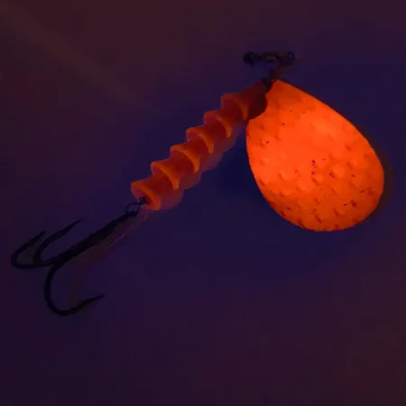 Luhr Jensen Dave Davis UV Släpspinnare, Nickel/Rosa, 17g, UV, #7673