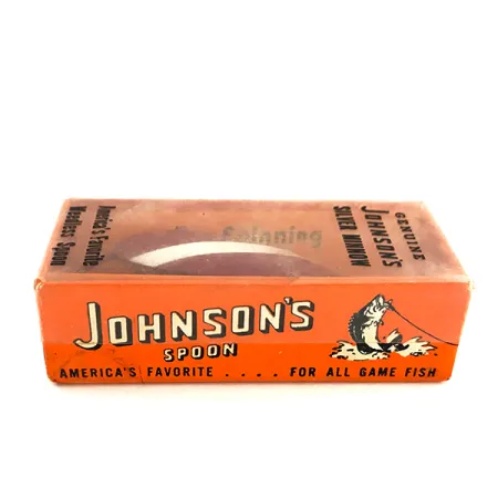 Johnson Silver Minnow Skeddrag, Röd / Vit, 5g, Vasskydd, #7677