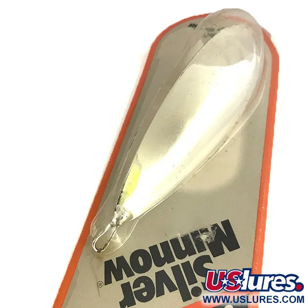 Johnson Silver Minnow Weedless Skeddrag, Silver, 31g, Vasskyddad, #7678